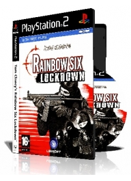 Tom Clancys Rainbow Six Lockdownبا کاور کامل و چاپ روی دیسک